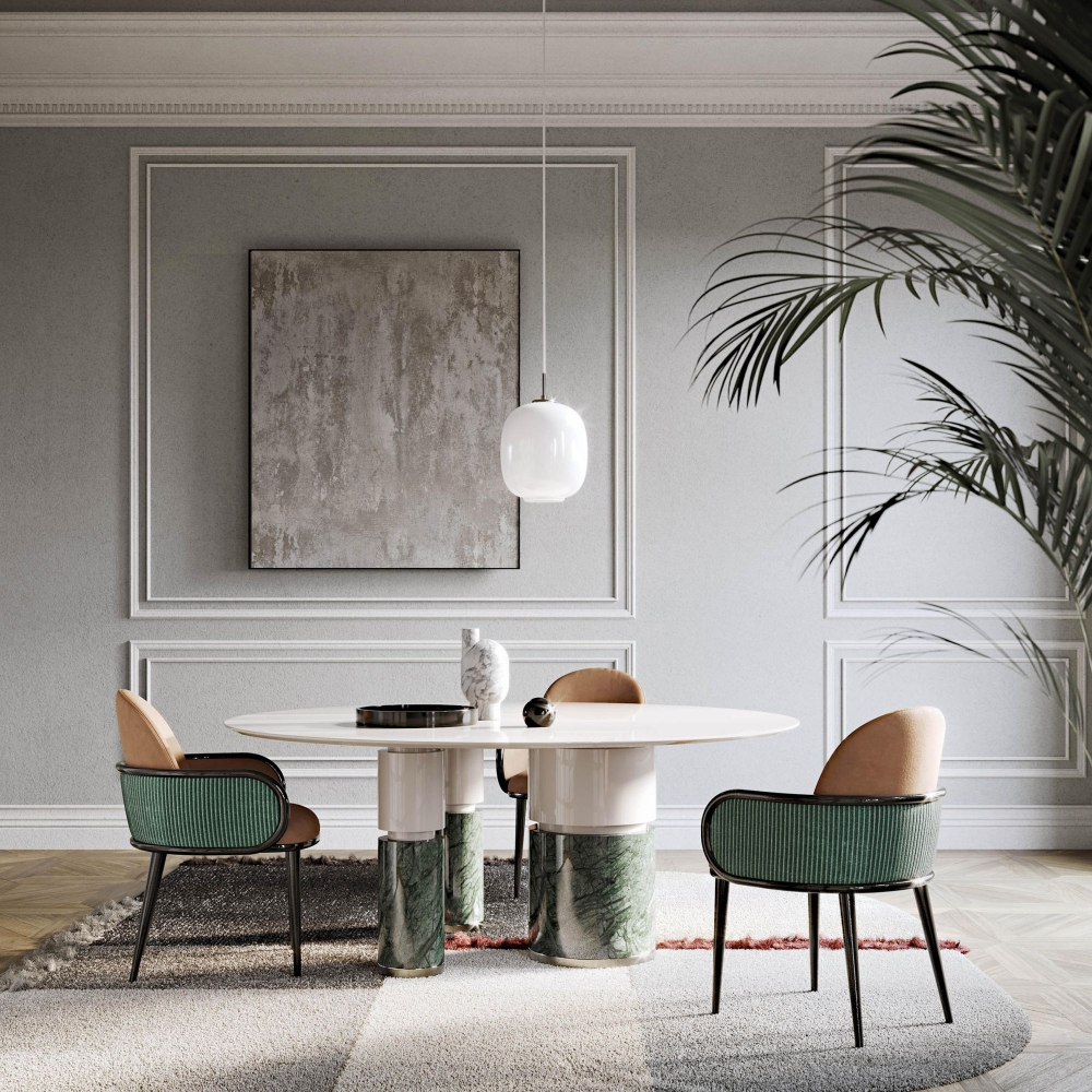 Capital Loïc Round Table Ø160x75h cm