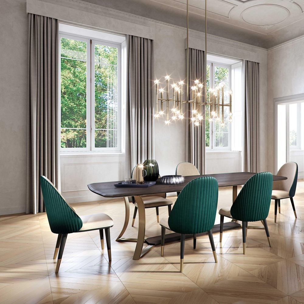 Capital Tavolo rettangolare Must 260x110x75h cm