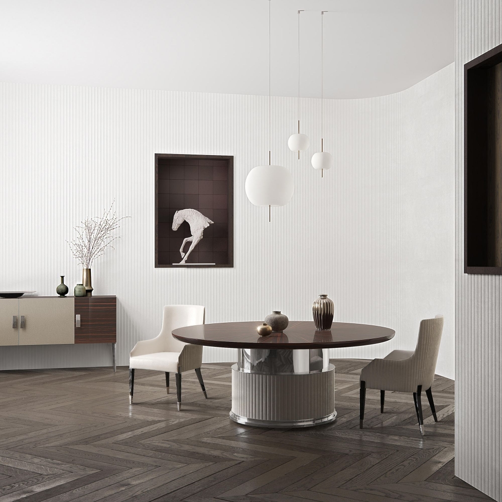 Capital Rock Round Table Ø180x75h cm