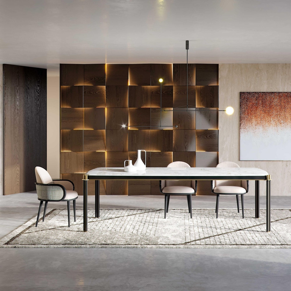 Capital Tudor Rectangular Table 260x110x76h cm