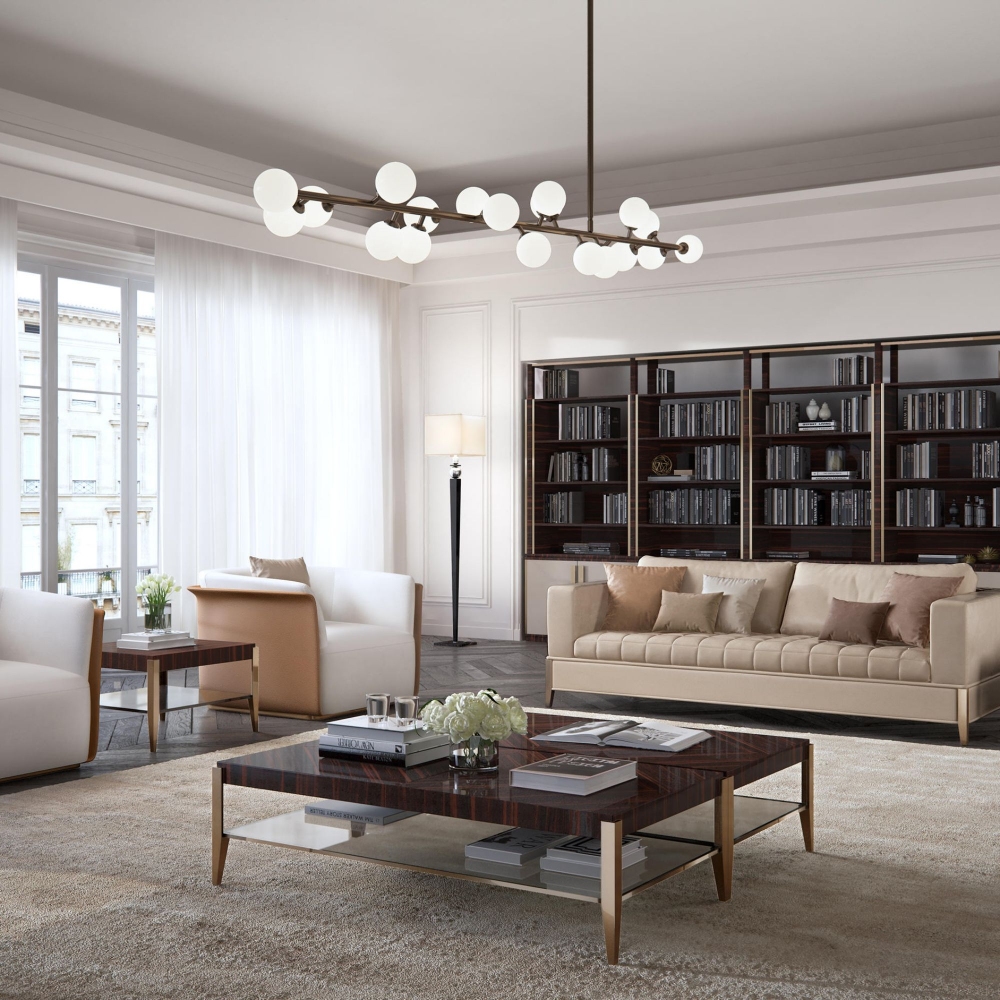 Capital Alias Rectangular Coffee Table 140x70x46h cm