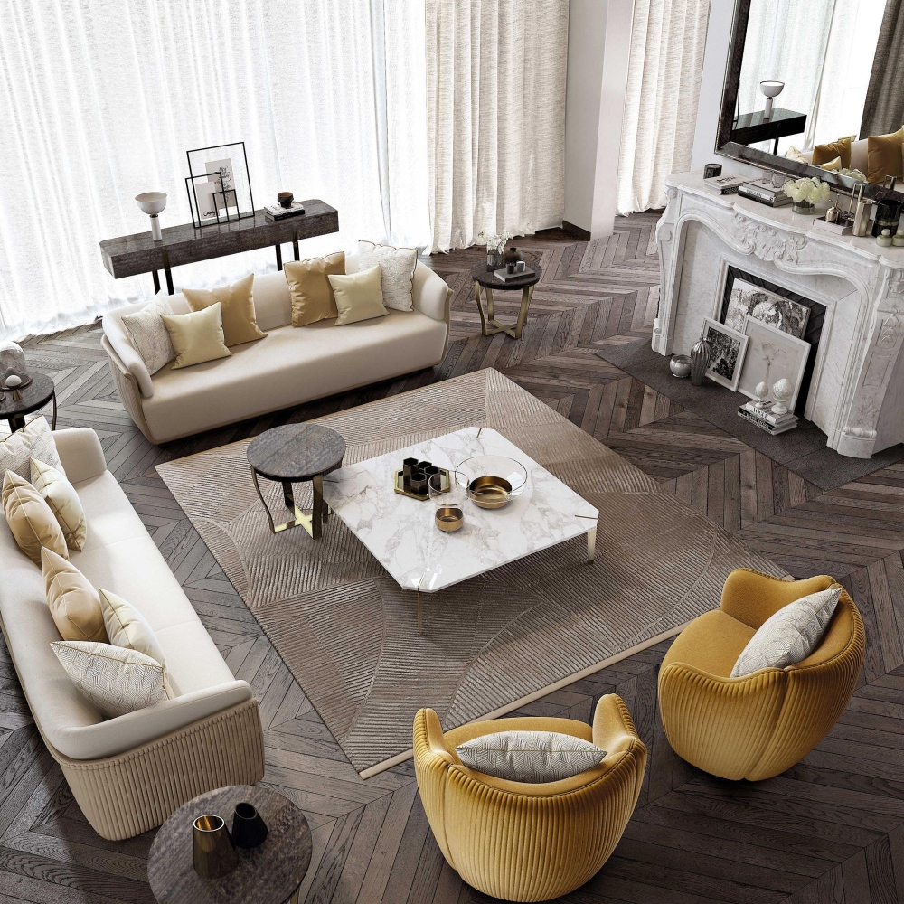 Capital Tavolino Arristo Medium Ø58x54h cm