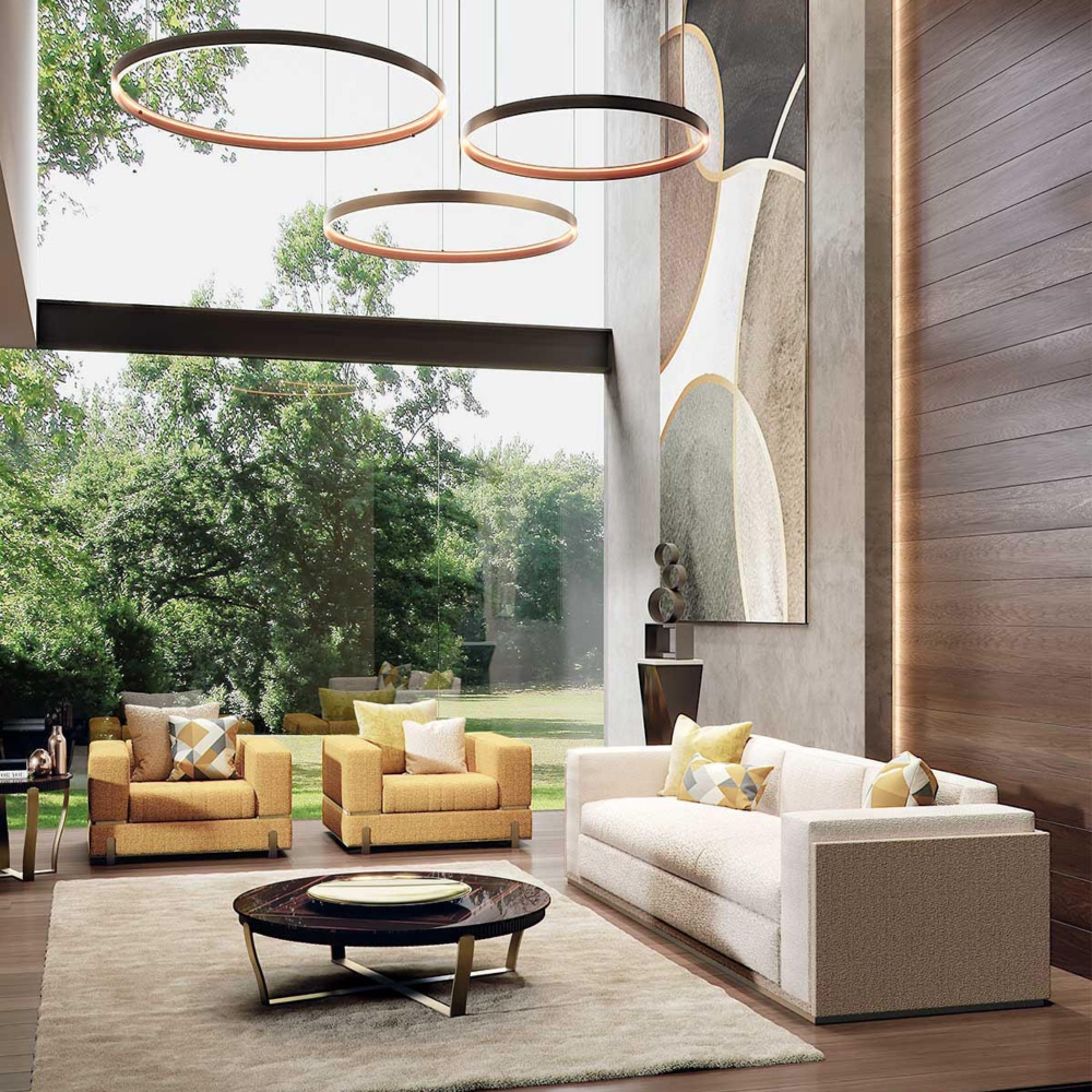 Capital Arristo Extra-large Coffee Table Ø118x34h cm