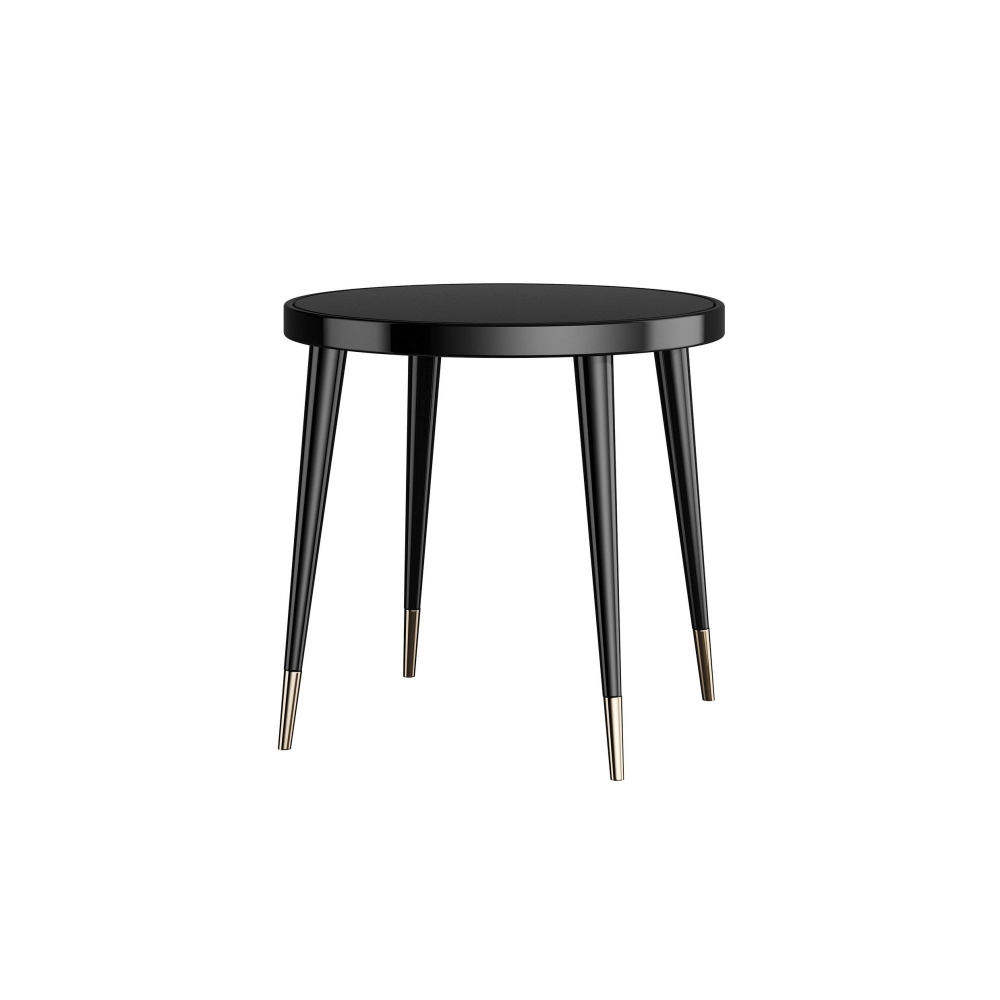 Capital Black Tie Coffee Table Ø70x55h cm