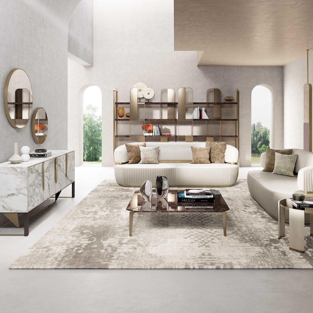 Capital Eclectic Square Coffee Table 130x130x37h cm