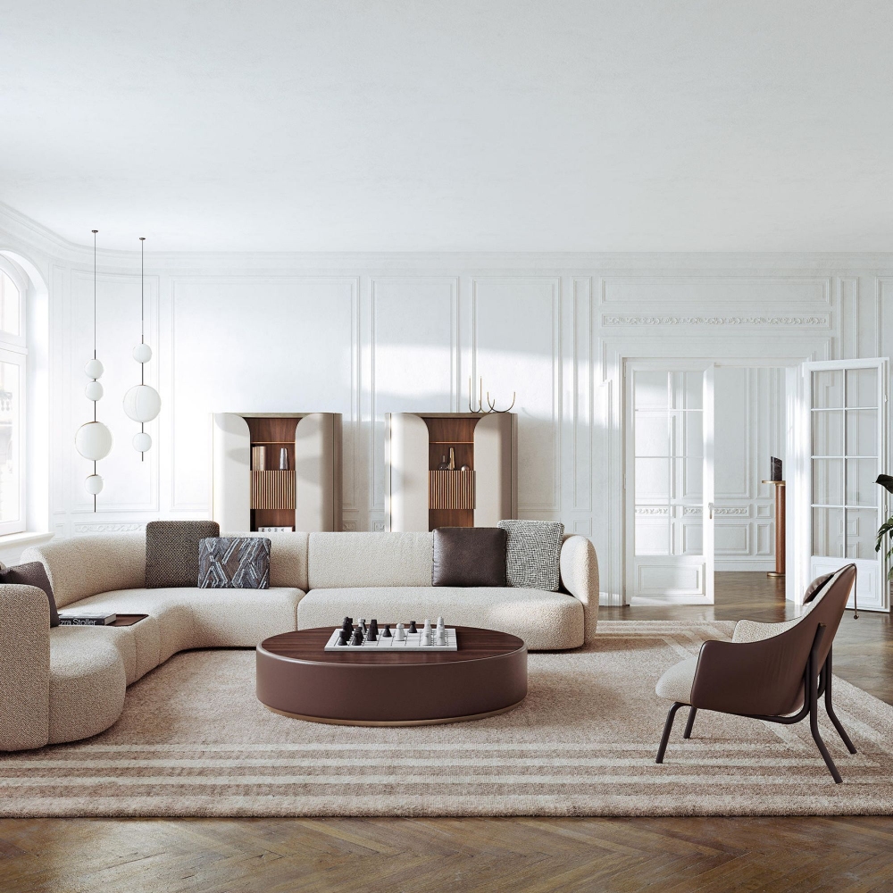 Capital Étoile Coffee Table Ø140x35h cm