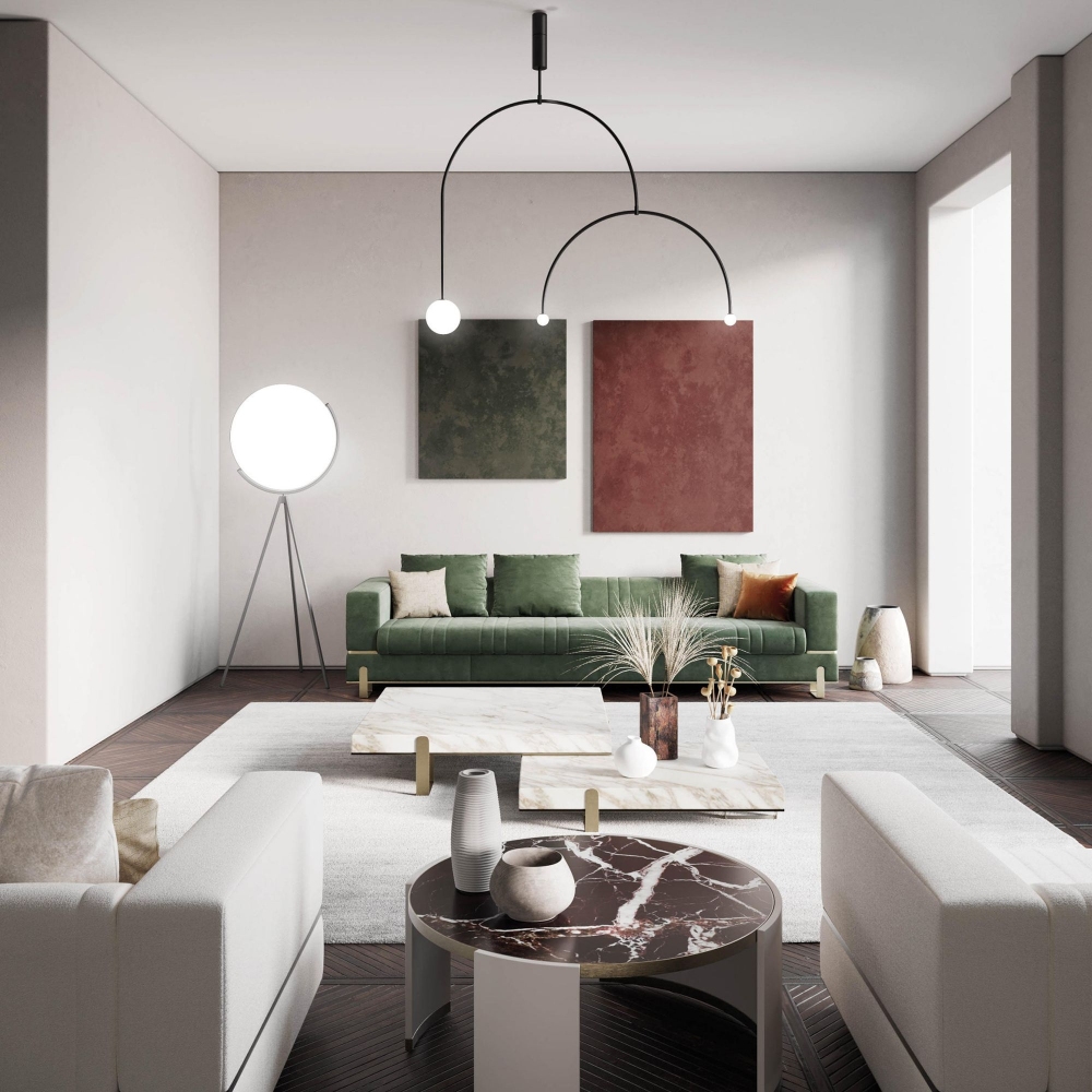 Capital Grand.23 Square Coffee Table 103x103x21h cm