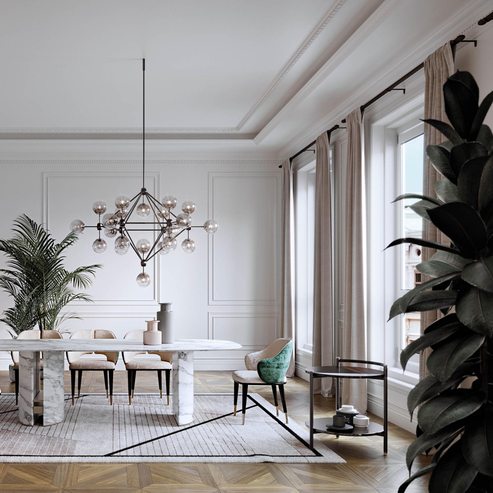 Capital Olivier Coffee Table 96x90x52h cm