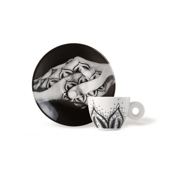 Illy 2 tazzine espresso Illy Art Collection Genesi - Monica Bonvicini & Shirin Neshat