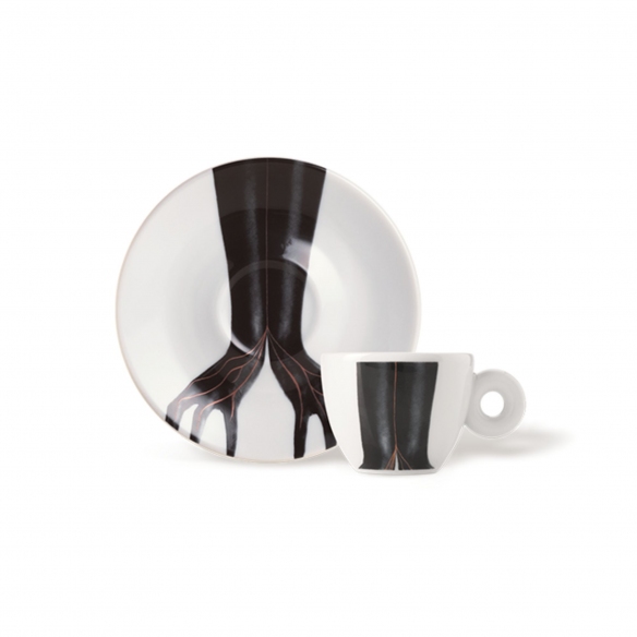 2 tazzine espresso Illy Art Collection Genesi -  Binta Diaw & Simone Fattal