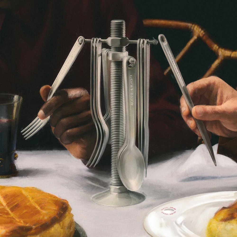 Alessi Servizio 4 posate Conversational Objects