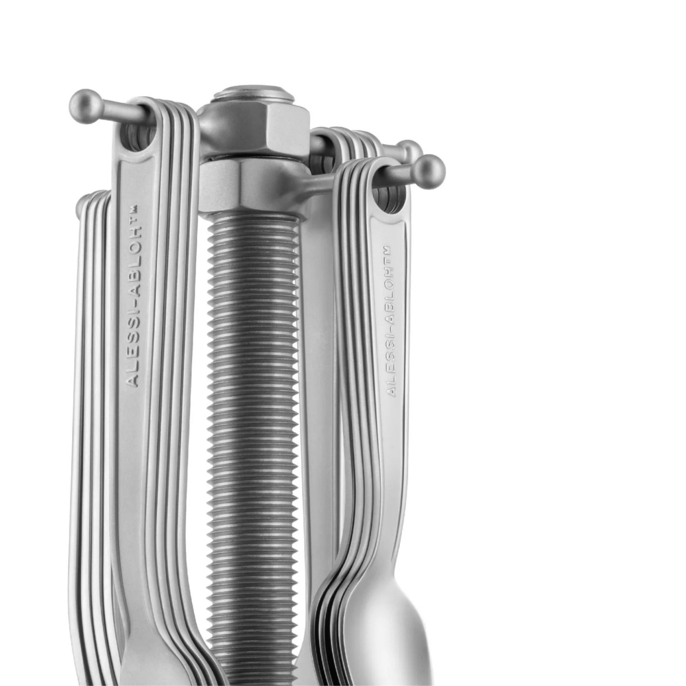 Alessi Conversational Objects 16-piece cutlery set - Cutlery holder included