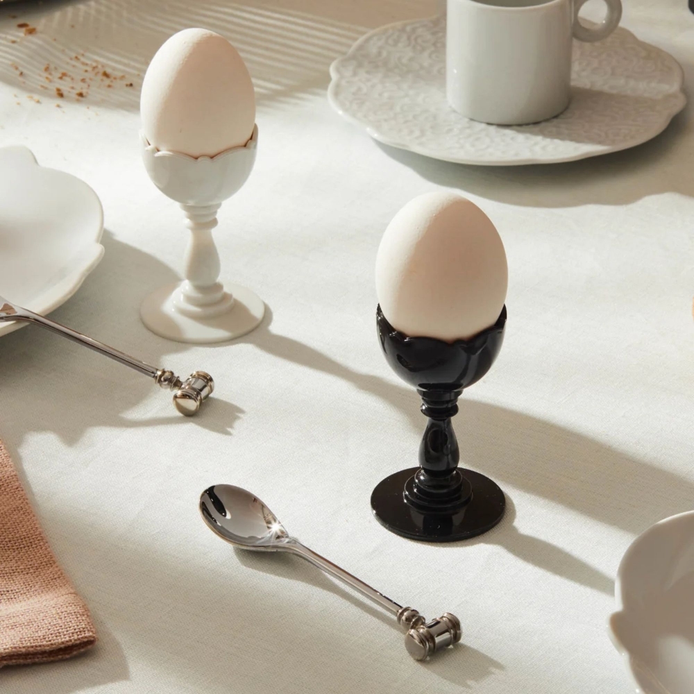 Alessi Portauovo con cucchiaino Dressed