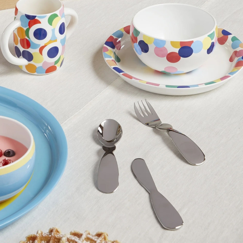 Alessi Set 3 posate bimbo Alessini