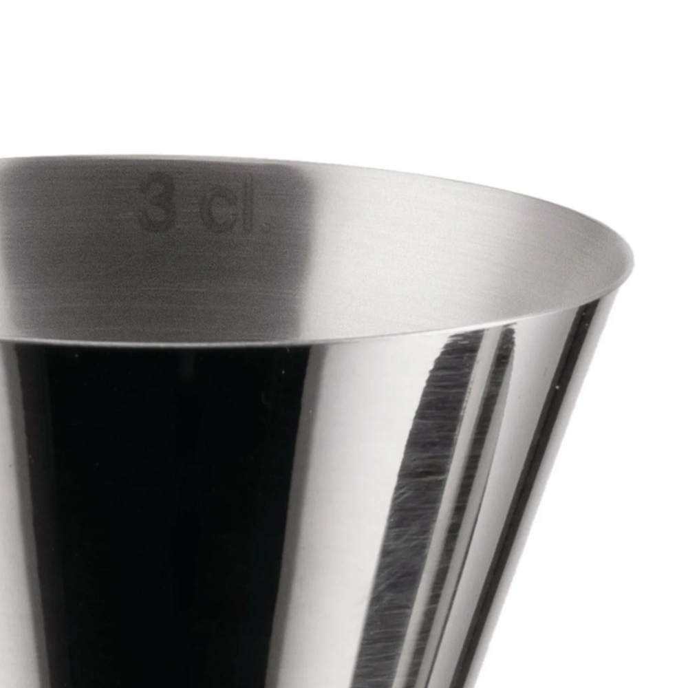 Alessi Misurino per cocktail "Quadri Combo Jigger" The tending box