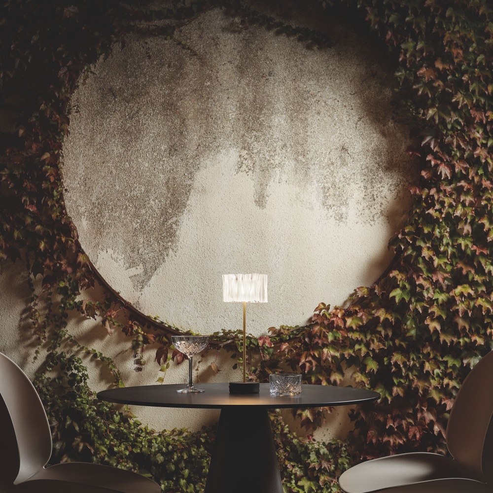 Slamp Accordéon Battery Rechargeable Table Lamp