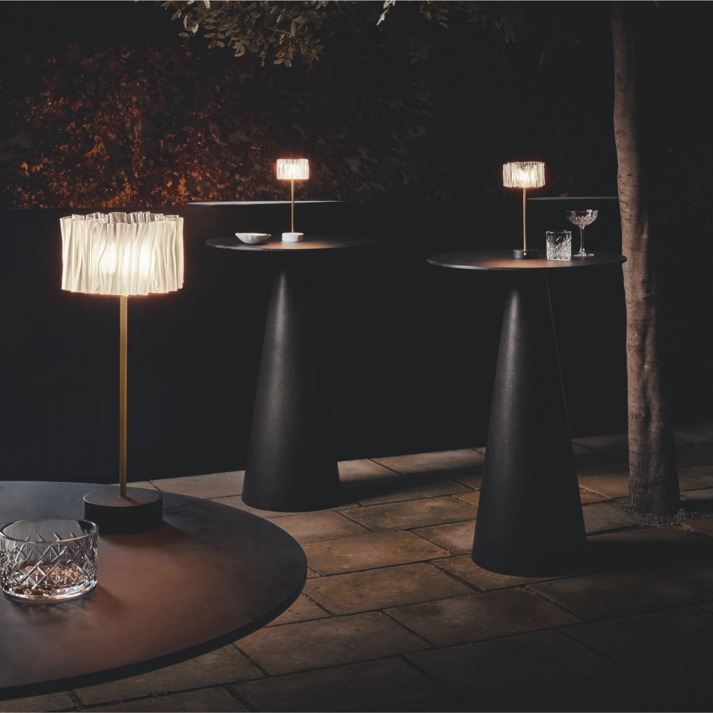 Slamp Accordéon Battery Rechargeable Table Lamp