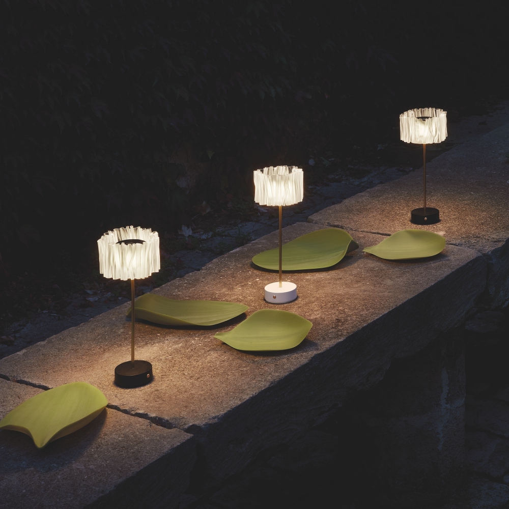 Slamp Accordéon Battery Rechargeable Table Lamp