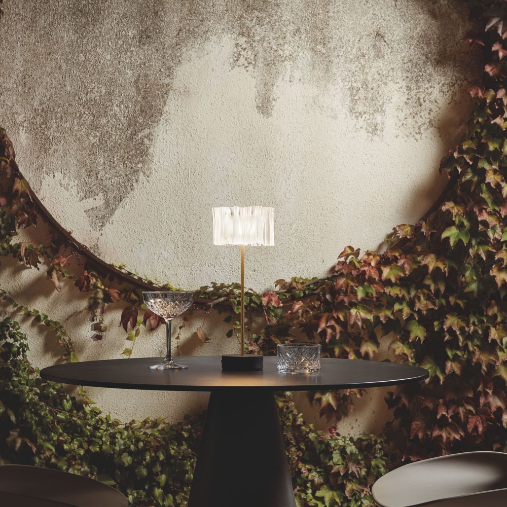 Slamp Accordéon Battery Rechargeable Table Lamp