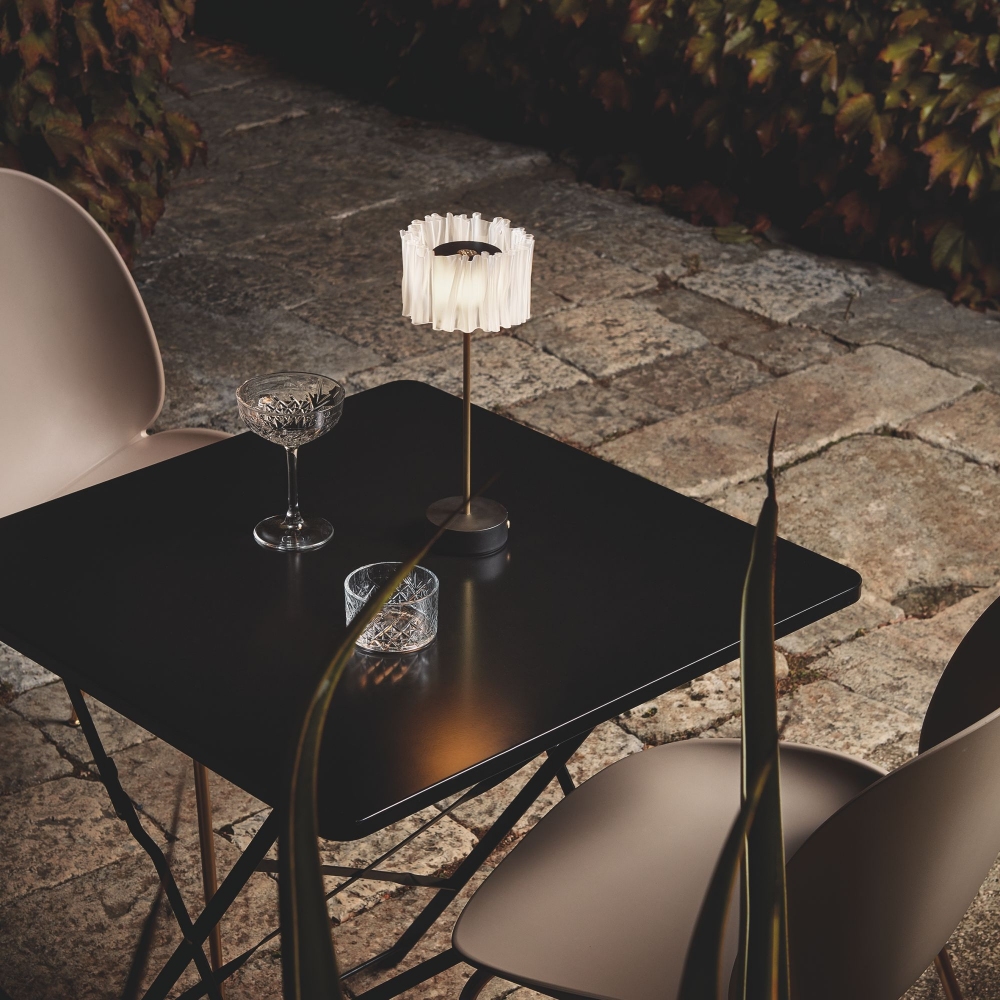 Slamp Accordéon Battery Rechargeable Table Lamp