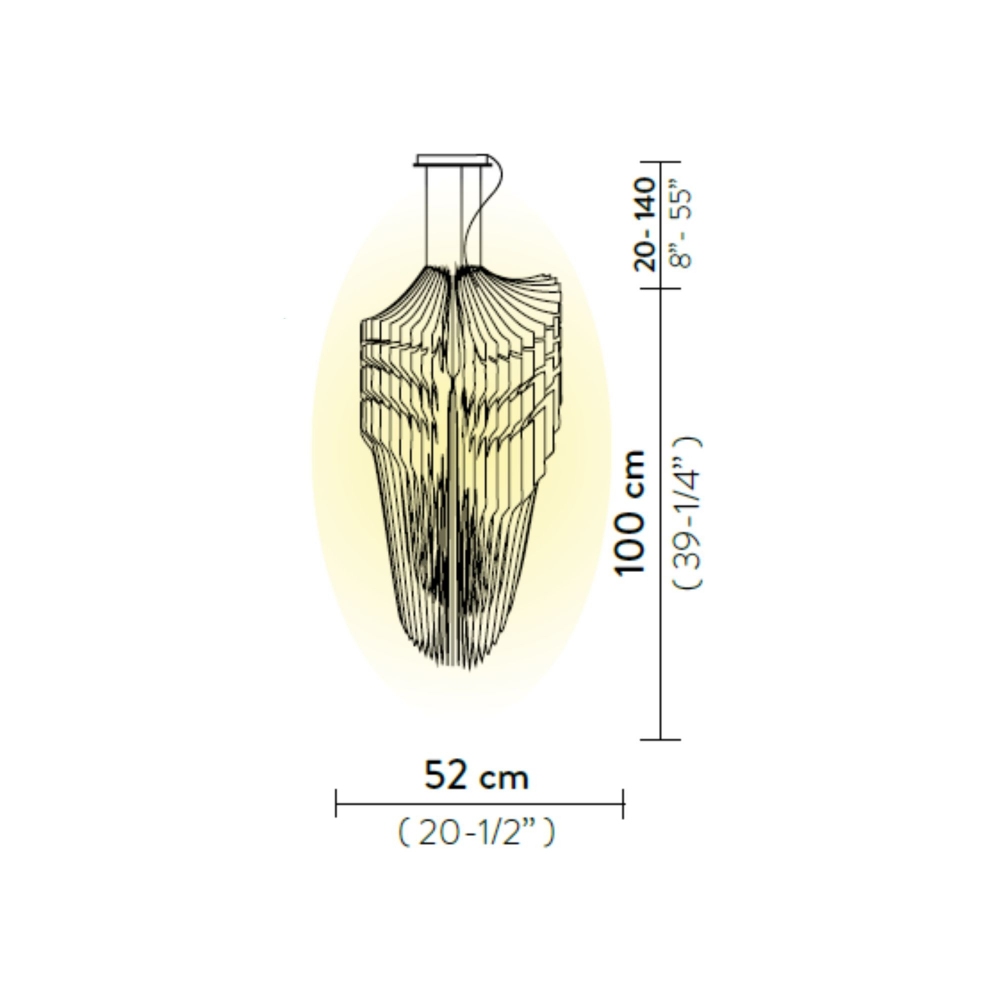Slamp Avia Medium Pendant Lamp