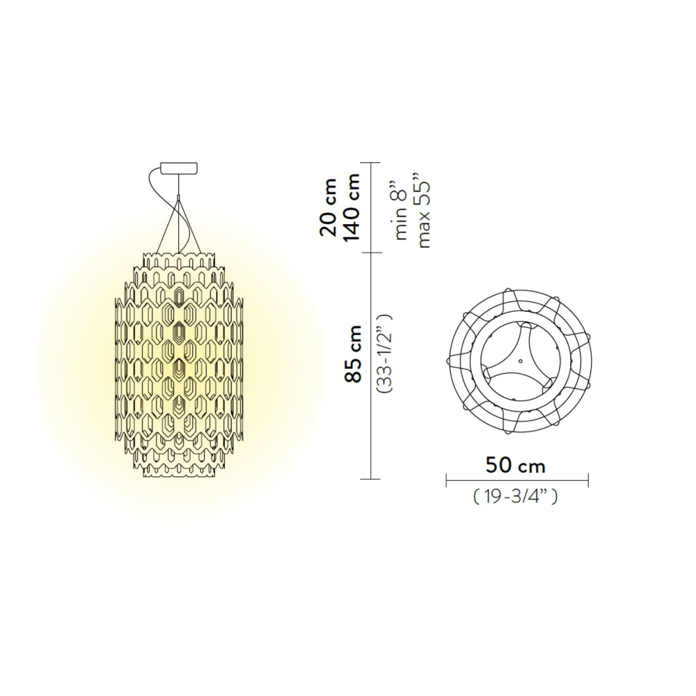 Slamp Chantal Medium Pendant Lamp