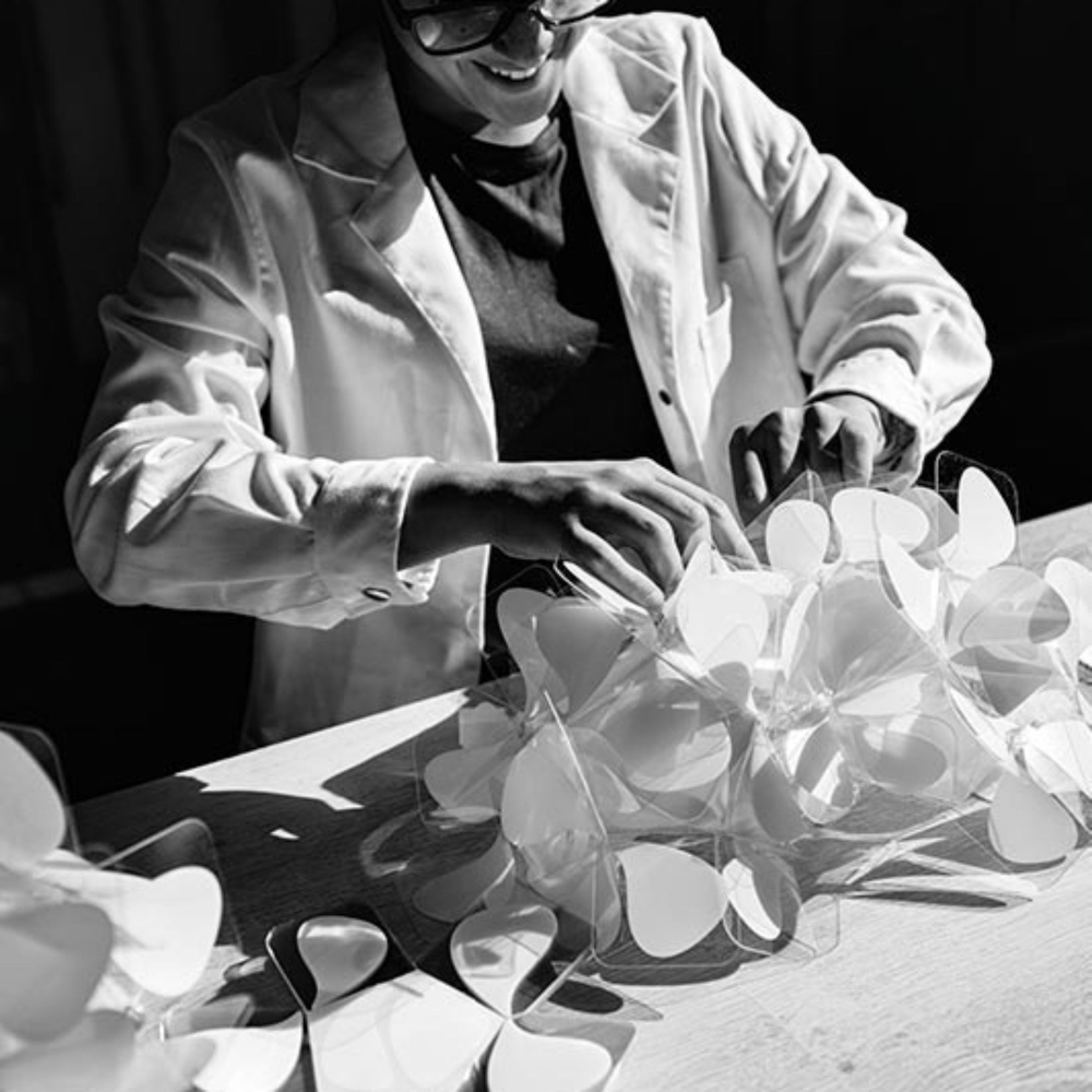 Slamp Lampada da parete/soffitto Clizia Large