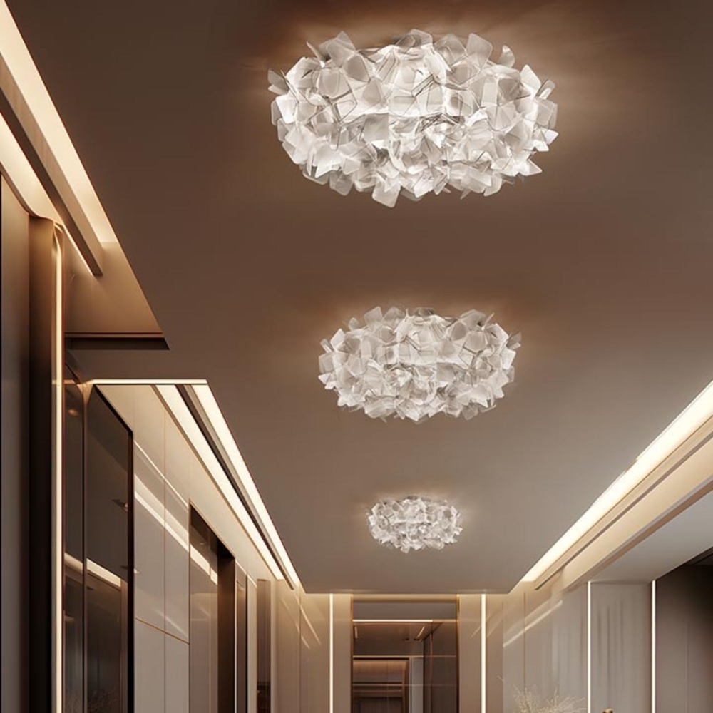 Slamp Lampada da parete/soffitto Clizia Large