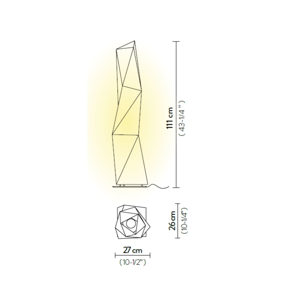 Slamp Diamond Large Floor Lamp