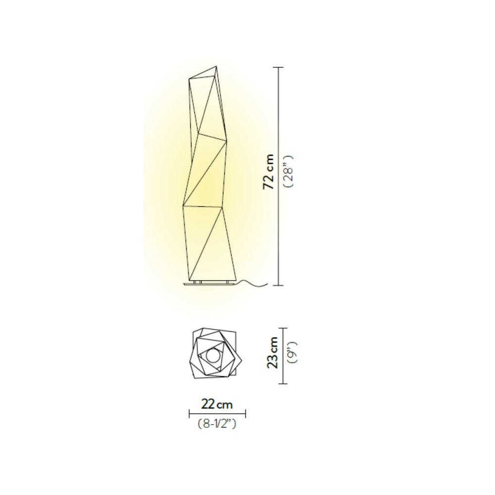 Slamp Lampada da terra Diamond Medium