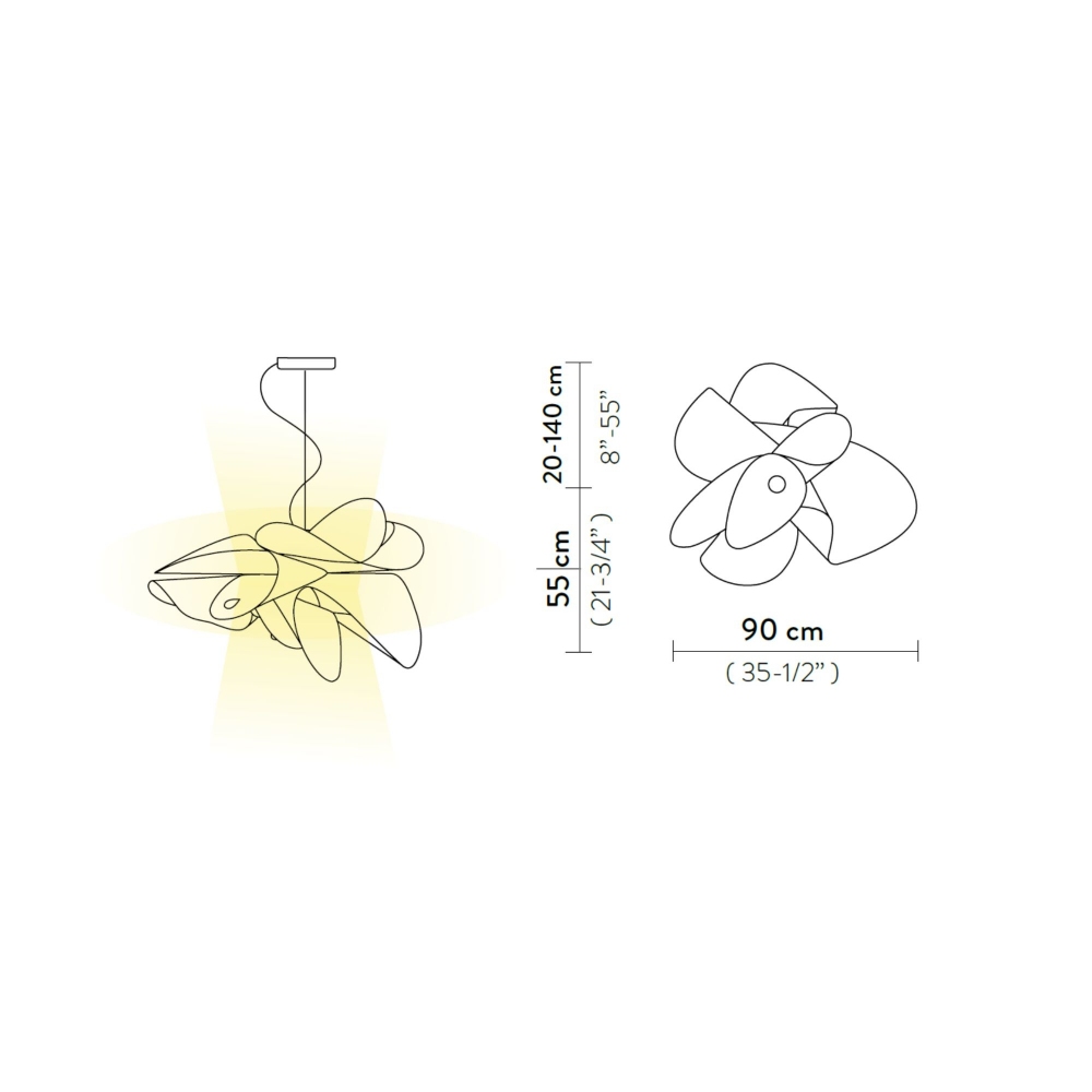 Slamp Étoile Large Pendant Lamp