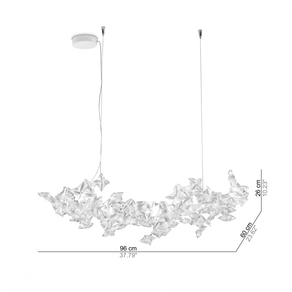 Slamp Lampada a sospensione Hanami Large