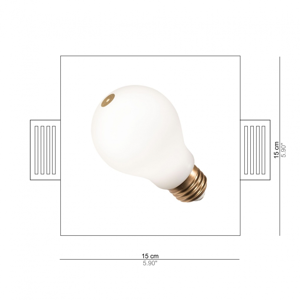 Slamp Lampada da parete a incasso Idea