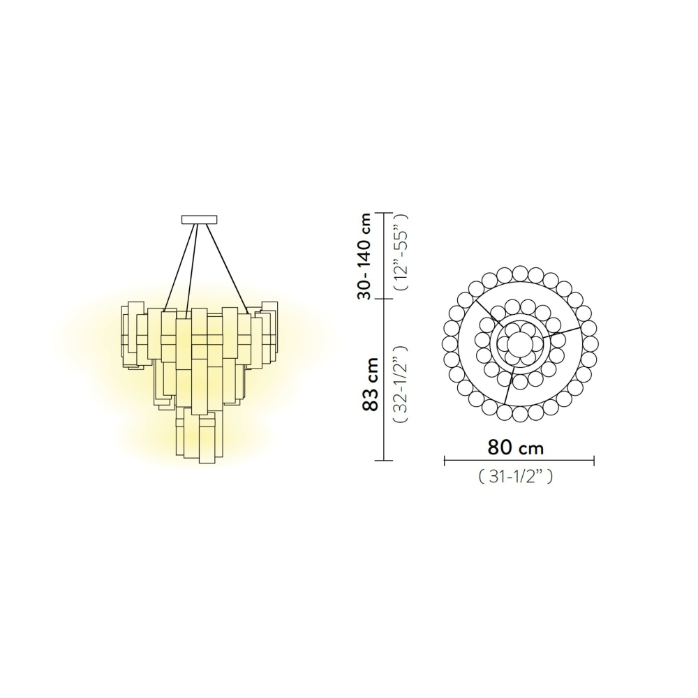 Slamp La Lollo XL Pendant Lamp