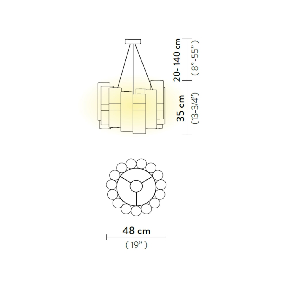 Slamp La Lollo Medium Pendant Lamp