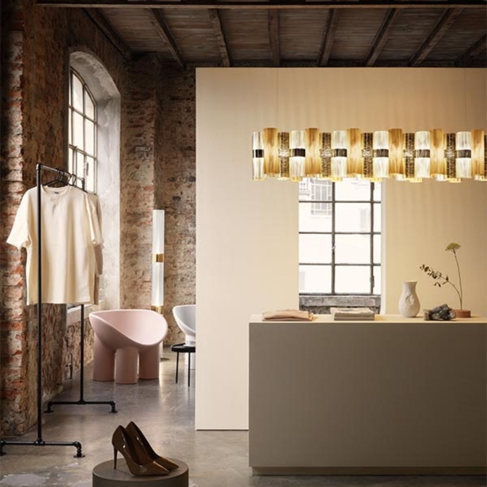 Slamp Lampada a sospensione La Lollo Linear 140