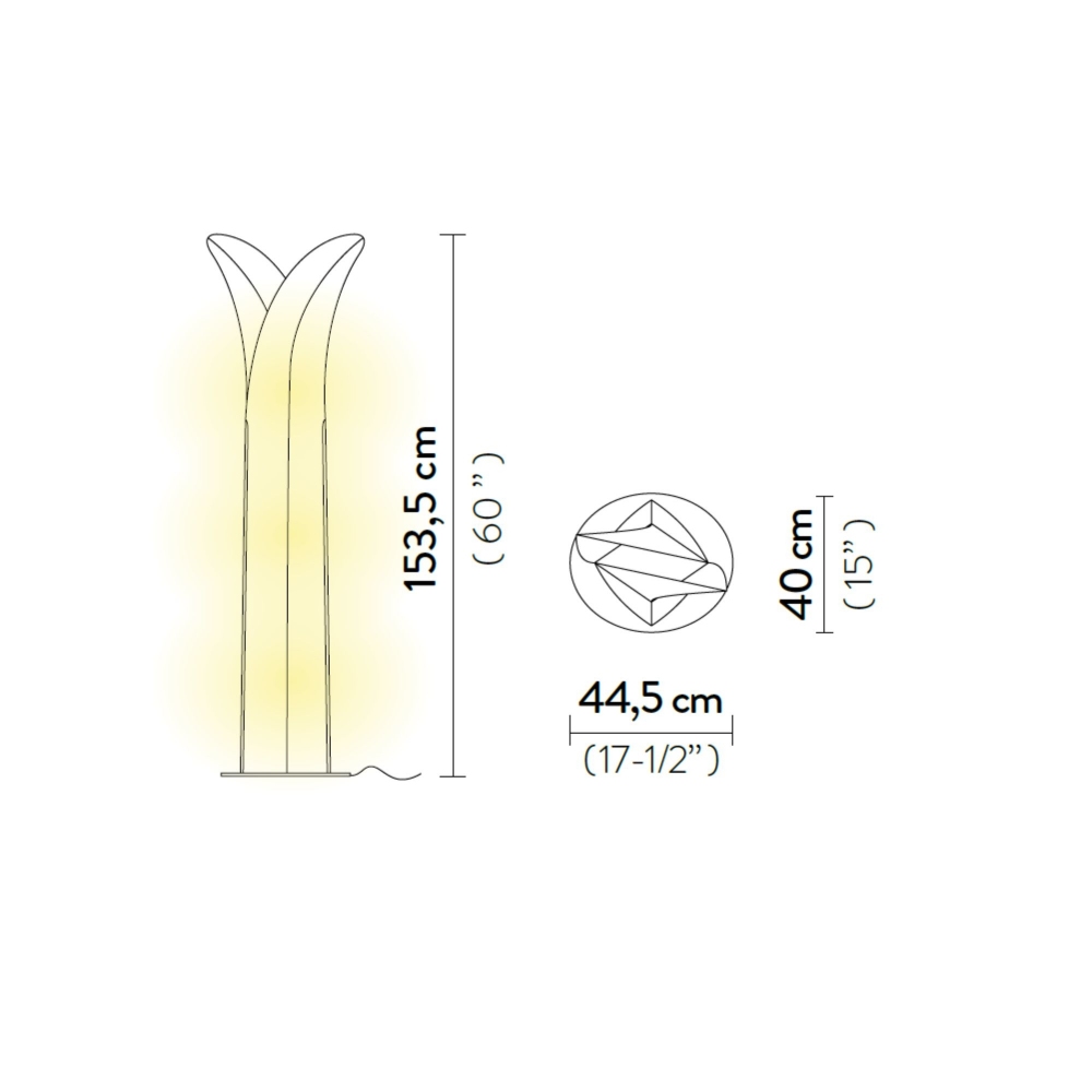 Slamp Lampada da terra Las Palmas XL