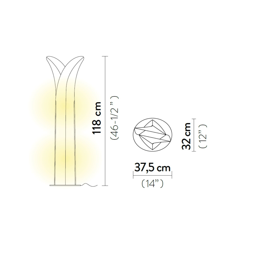 Slamp Las Palmas Large Floor Lamp