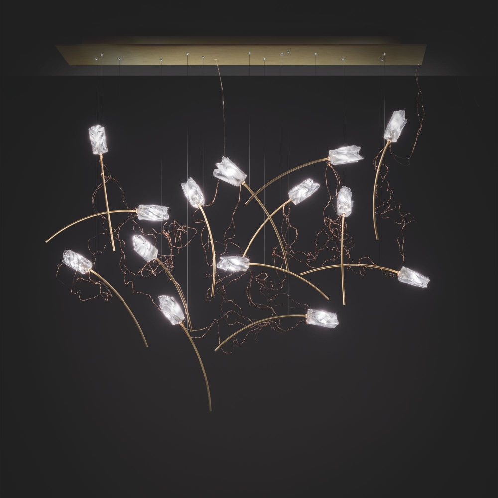 Slamp Tulip 14 Linear Pendant Lamp