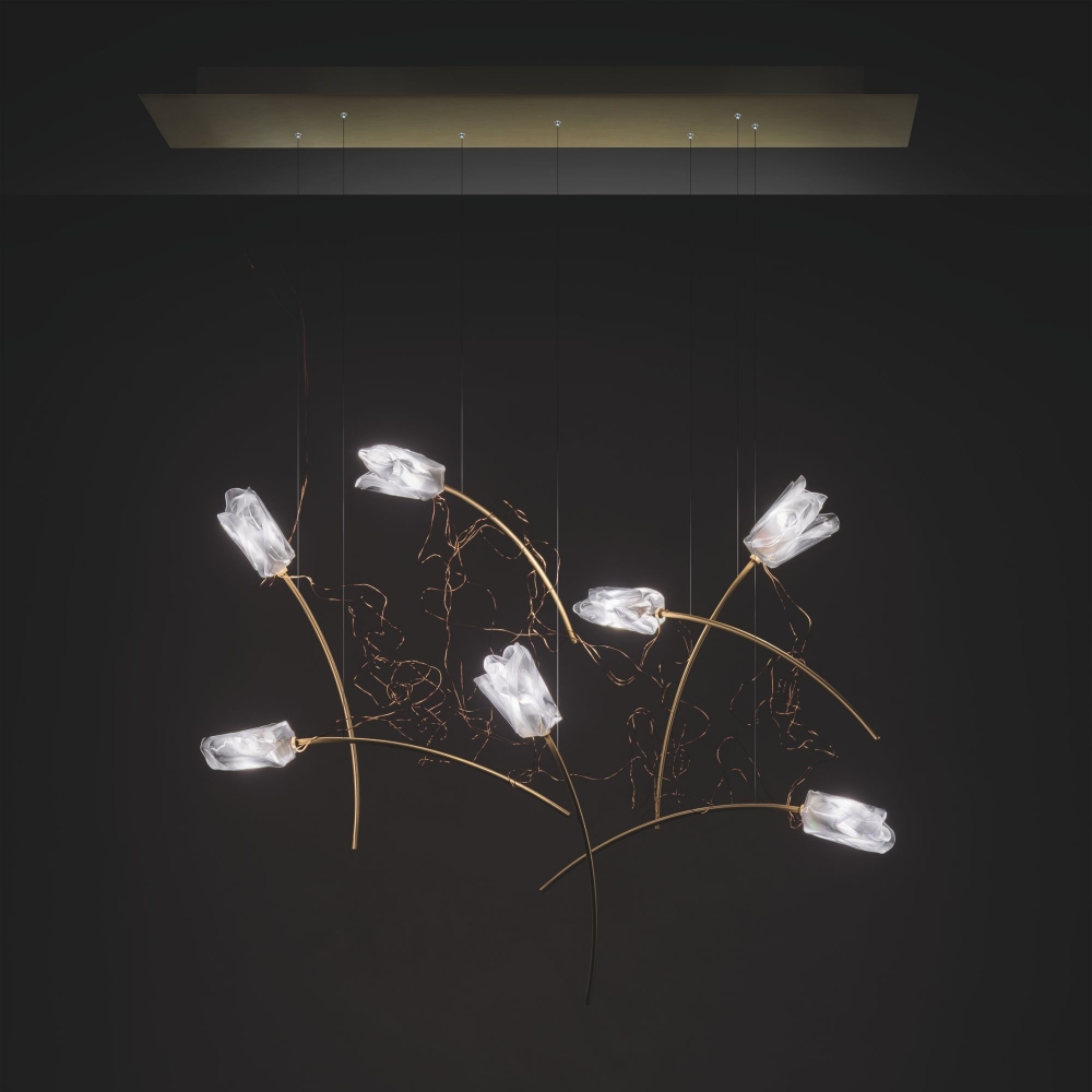 Slamp Tulip 7 Linear Pendant Lamp