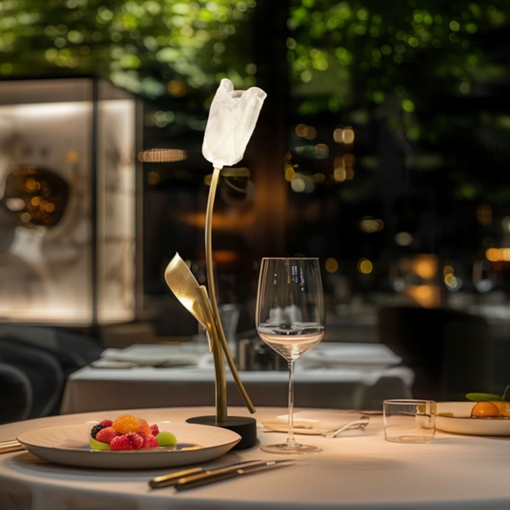 Slamp Tulip Battery Rechargeable Table Lamp