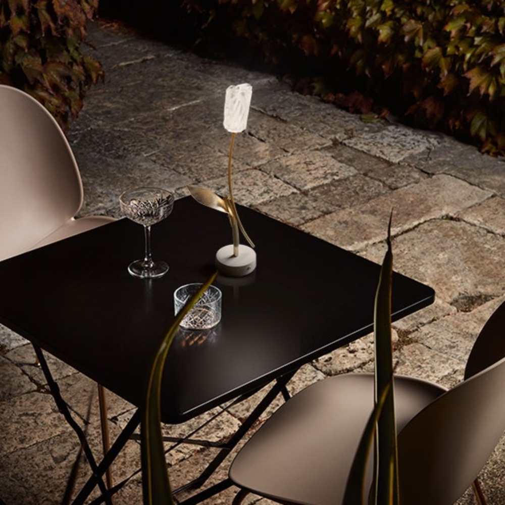 Slamp Lampada da tavolo ricaricabile Tulip Battery