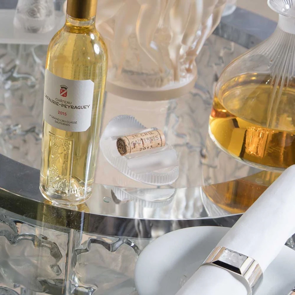 Lalique Supporto in cristallo per 3 tappi 100 Points