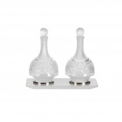 Lalique Set olio e aceto in...