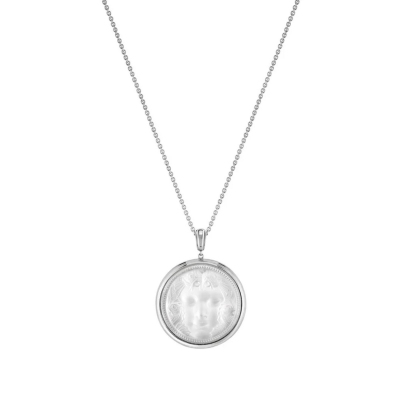 Lalique Aréthuse Round Pendant