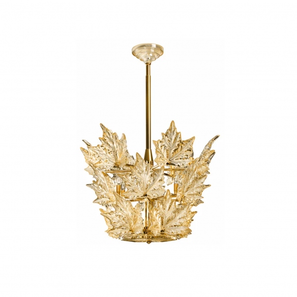 Lalique Lampadario in cristallo Champs-Élysées Lustré Or 3R