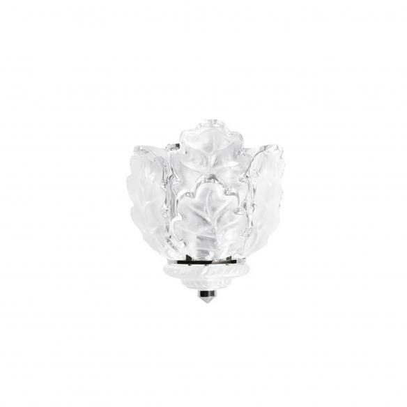 Lalique Chêne Wall Lamp - Chrome Finish