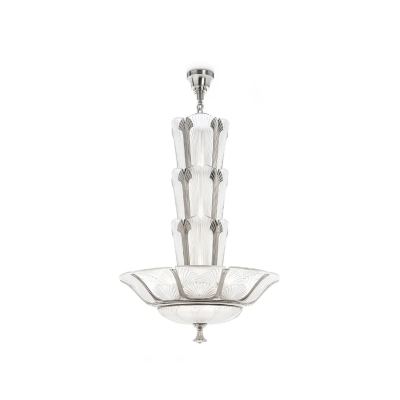 Lalique Ginkgo Chandelier