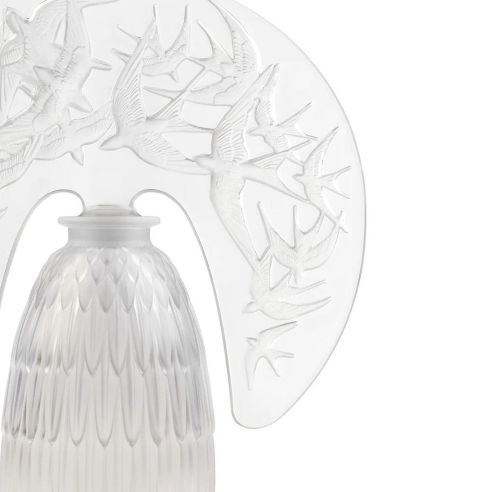 Lalique Hirondelles Incolore Table Lamp