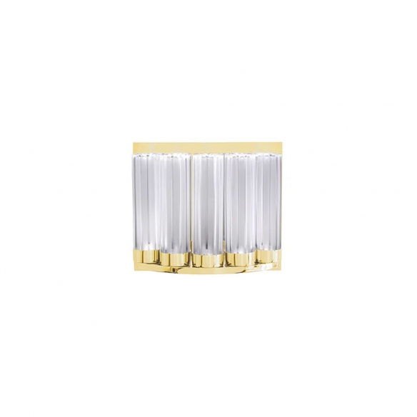 Lalique Orgue 5 elements Wall Lamp - Gold Finish